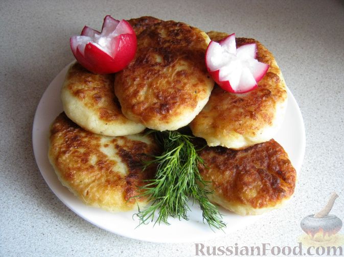 Картофельные котлеты с грибами, рецепт с фото