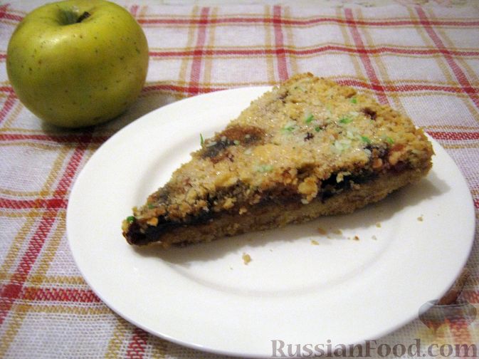 Рецепт Пирог с яблочным вареньем