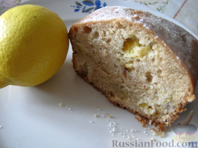 Рецепт Кекс лимонный с корицей
