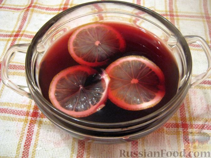 Рецепт Пунш «Красное вино»