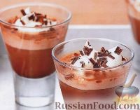 Фото к рецепту: Шоколадный мусс с мороженым