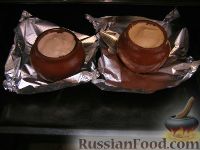 Фото приготовления рецепта: Жаркое в горшочке с грибами - шаг №20