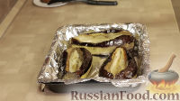 Фото приготовления рецепта: Фаршированные баклажаны по-турецки (карныярык) - шаг №12