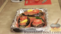 Фото приготовления рецепта: Фаршированные баклажаны по-турецки (карныярык) - шаг №14