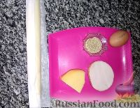 Фото приготовления рецепта: Запечённые куриные рулетики с яблоками - шаг №8
