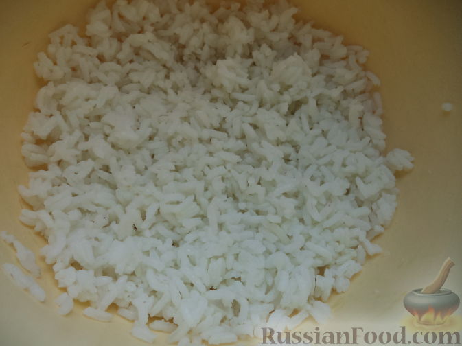 Рис с морской капустой и имбирём