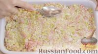 Фото приготовления рецепта: Кабачковая запеканка с рисом и фаршем - шаг №5
