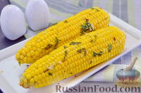 Фото к рецепту: Запечённая кукуруза
