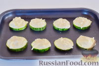 Фото приготовления рецепта: Кабачки, запечённые с сыром - шаг №8
