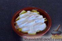 Фото приготовления рецепта: Запеканка из картофеля с помидорами и сыром - шаг №7