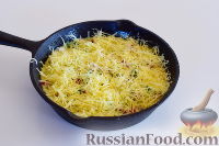 Фото приготовления рецепта: Омлет с кабачками, помидорами и сыром (в духовке) - шаг №13