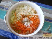 Фото приготовления рецепта: Овощной салат по-корейски - шаг №8
