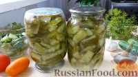 Фото приготовления рецепта: Салат из огурцов на зиму - шаг №12