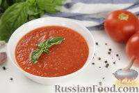 Фото к рецепту: Гаспачо (холодный томатный суп)