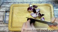 Фото приготовления рецепта: Вок-фунчоза со свининой, грибами и овощами - шаг №4