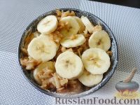 Фото приготовления рецепта: Жемловка с яблоками и бананом - шаг №6