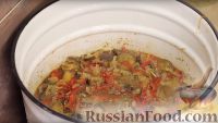 Фото приготовления рецепта: Салат из баклажанов по-татарски - шаг №12