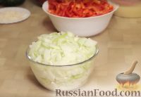 Фото приготовления рецепта: Салат из баклажанов по-татарски - шаг №6