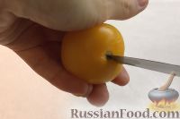 Фото приготовления рецепта: Соленые помидоры быстрым способом - шаг №1