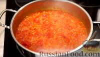 Фото приготовления рецепта: Мидии в ракушках в томатном соусе - шаг №9