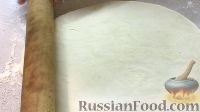 Фото приготовления рецепта: Слоёные пышки (лепёшки) на кефире - шаг №10
