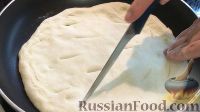 Фото приготовления рецепта: Слоёные пышки (лепёшки) на кефире - шаг №11