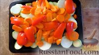 Фото приготовления рецепта: Кабачковая икра с болгарским перцем (из запечённых овощей) - шаг №4