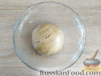 Фото приготовления рецепта: Печенье с кунжутом и овсяными хлопьями - шаг №8