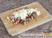 Фото приготовления рецепта: Конвертики из лаваша с овощами и плавленым сыром - шаг №1