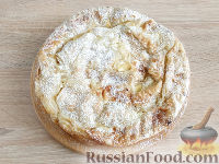 Фото приготовления рецепта: Пирог из лаваша с яблоками - шаг №11