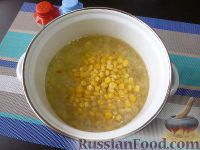 Фото приготовления рецепта: Молочный суп чупе (чупи) по-аргентински - шаг №7