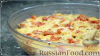 Фото приготовления рецепта: Запеканка из баклажанов с сыром и томатным соусом - шаг №21