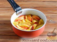Фото приготовления рецепта: Варенье из нектаринов с апельсином - шаг №6