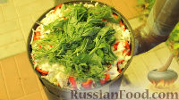 Фото приготовления рецепта: Макароны с куриным фаршем и тыквой - шаг №7