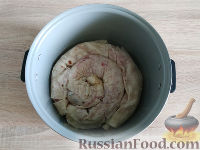 Фото приготовления рецепта: Мясной пирог "Ленивец" в мультиварке - шаг №7