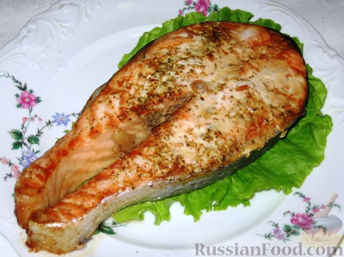 Рецепт Запеченный лосось