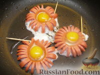 Фото приготовления рецепта: "Ромашки" из перепелиных яиц - шаг №3