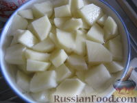 Фото приготовления рецепта: Картофельный суп с сушеными грибами - шаг №5