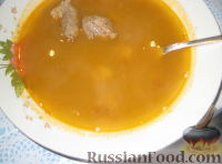Фото к рецепту: Суп из чечевицы