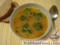Фото к рецепту: Картофельный суп с сушеными грибами