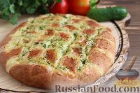 Фото к рецепту: Чесночный хлеб с сыром