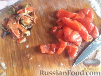 Фото приготовления рецепта: Овощная икра с белыми баклажанами - шаг №6