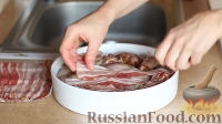 Фото приготовления рецепта: Кролик с беконом в имбирно-медовом маринаде, запечённый в духовке - шаг №6
