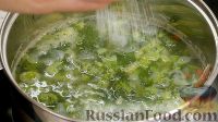 Фото приготовления рецепта: "Зелёновый" суп-пюре - шаг №6
