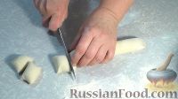 Фото приготовления рецепта: Домашние манты с мясом - шаг №8