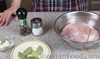 Фото приготовления рецепта: Домашняя буженина из свинины (в рукаве) - шаг №1