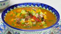 Фото к рецепту: Узбекский суп Мастава