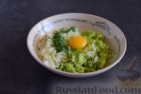 Фото приготовления рецепта: Котлеты из кабачков и риса - шаг №6