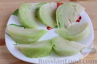 Фото приготовления рецепта: Шницели из белокочанной капусты - шаг №4