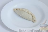 Фото приготовления рецепта: Бэрэнге тэкэсе (татарские пирожки с картошкой) - шаг №10